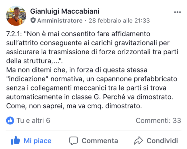 il sistema di protezione dal terremoto dei capannoni industriali