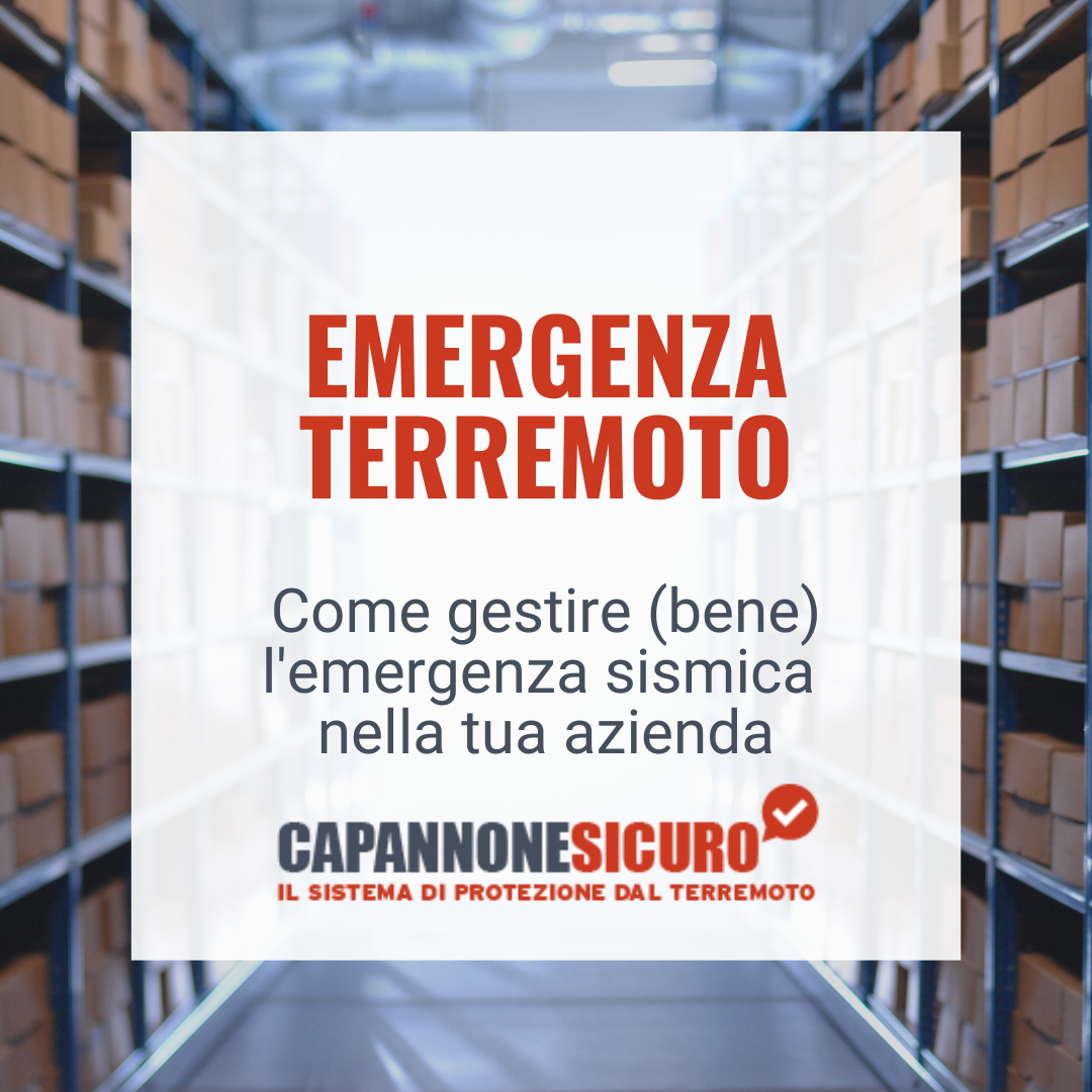 Piano di emergenza aziendale per il terremoto: ecco da dove partire